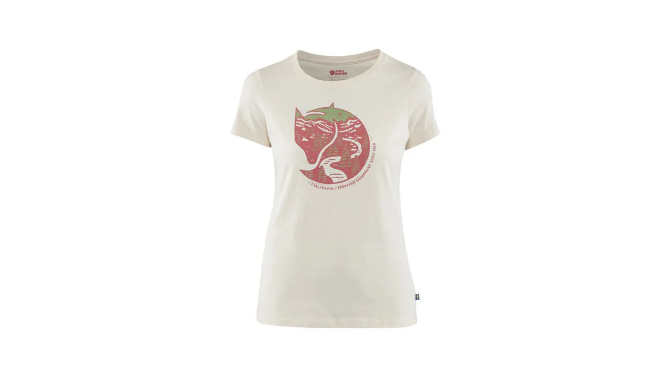 FJÄLLRÄVEN Artic Fox Print T-Shirt