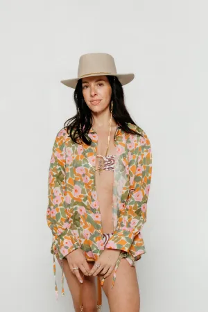 Floral Print Relaxed Shirt