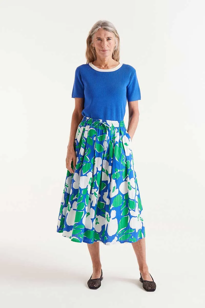 Floral Print Skirt