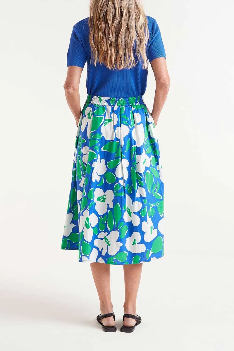 Floral Print Skirt