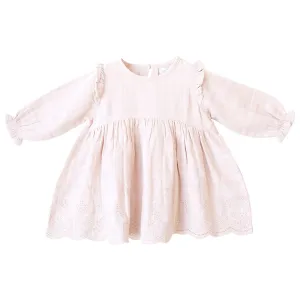 Frankie Dress aus 100% Bio-Baumwollmusselin - Goldie Kollektion