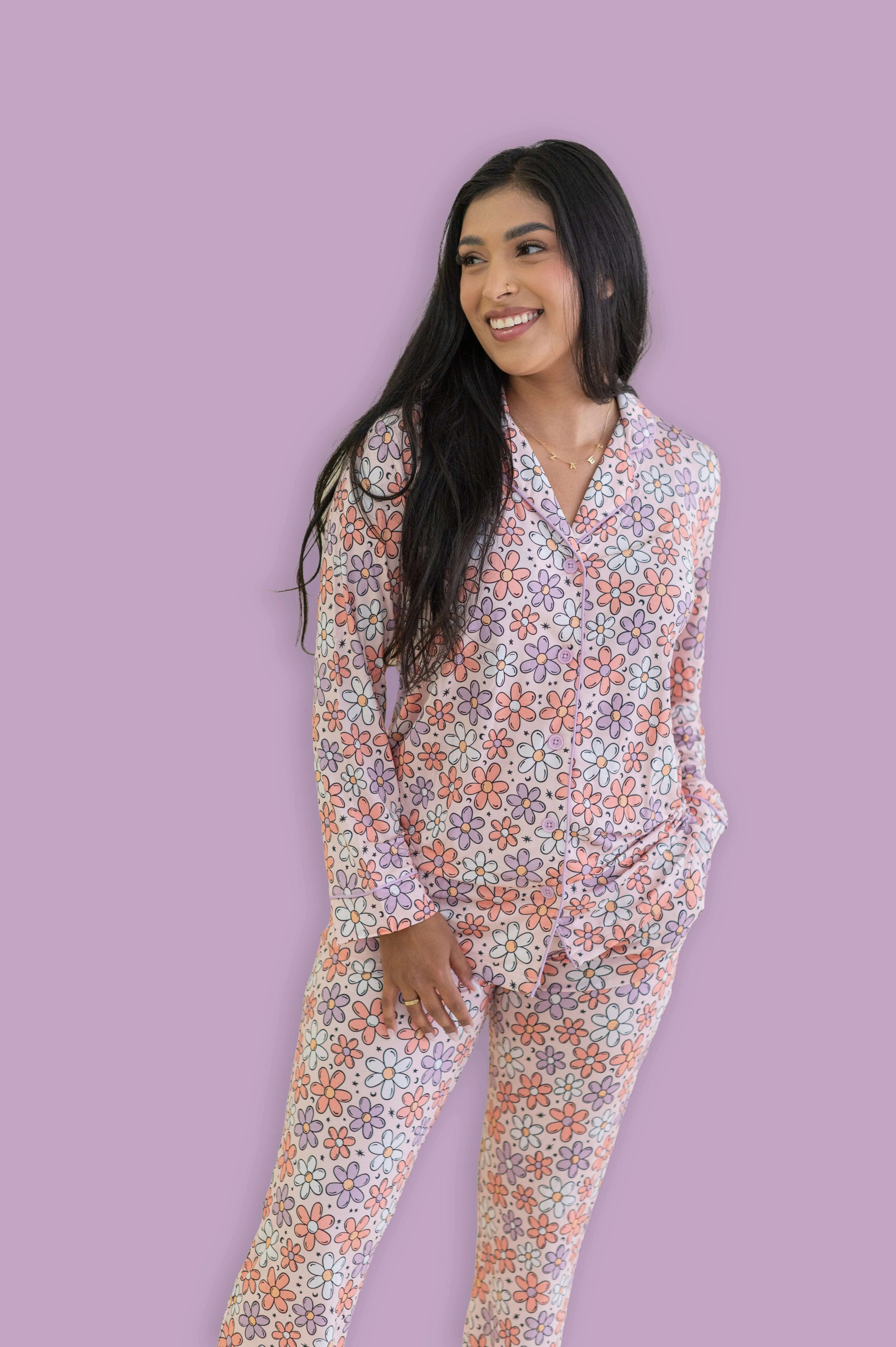 Full Bloom Dream Nursing Pajama Set