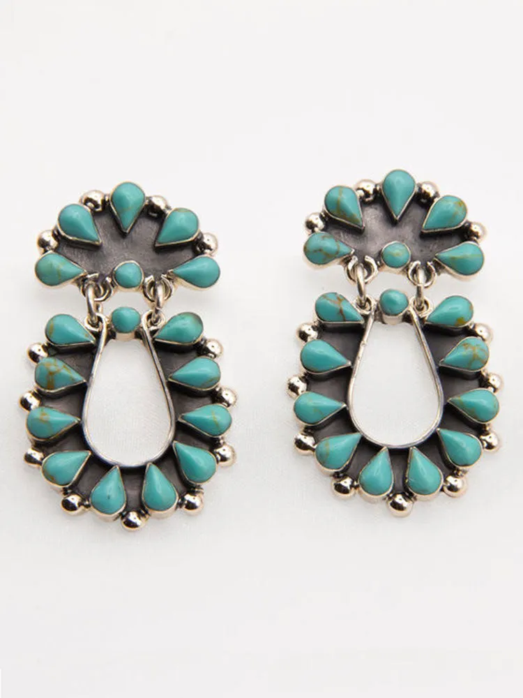 Fun Swoopy Chandelier Earrings by Paige Wallace