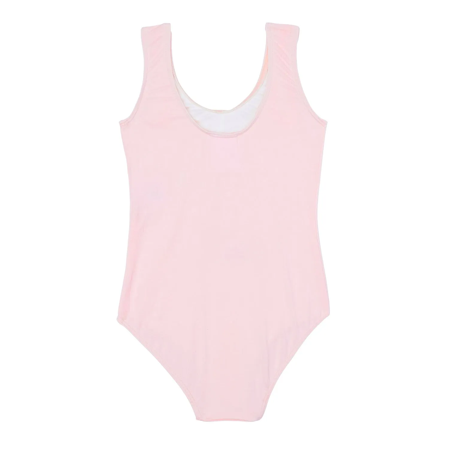 Gathered Tank Leotard in Pink
