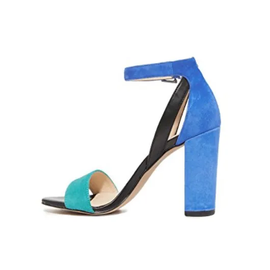 Gianna Suede Ankle Strap High Heel Sandals