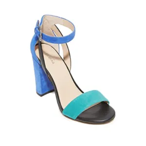 Gianna Suede Ankle Strap High Heel Sandals