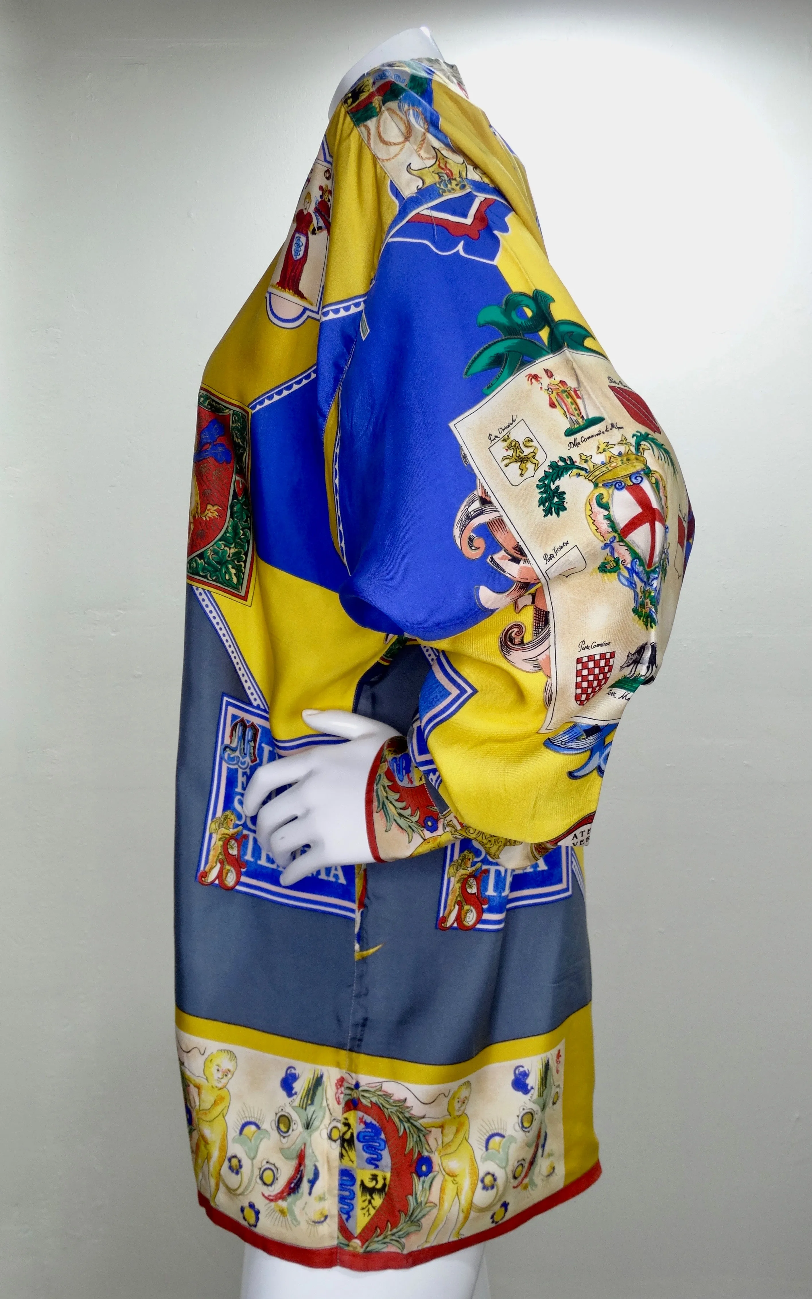 Gianni Versace 1990s Coat of Arms Shirt