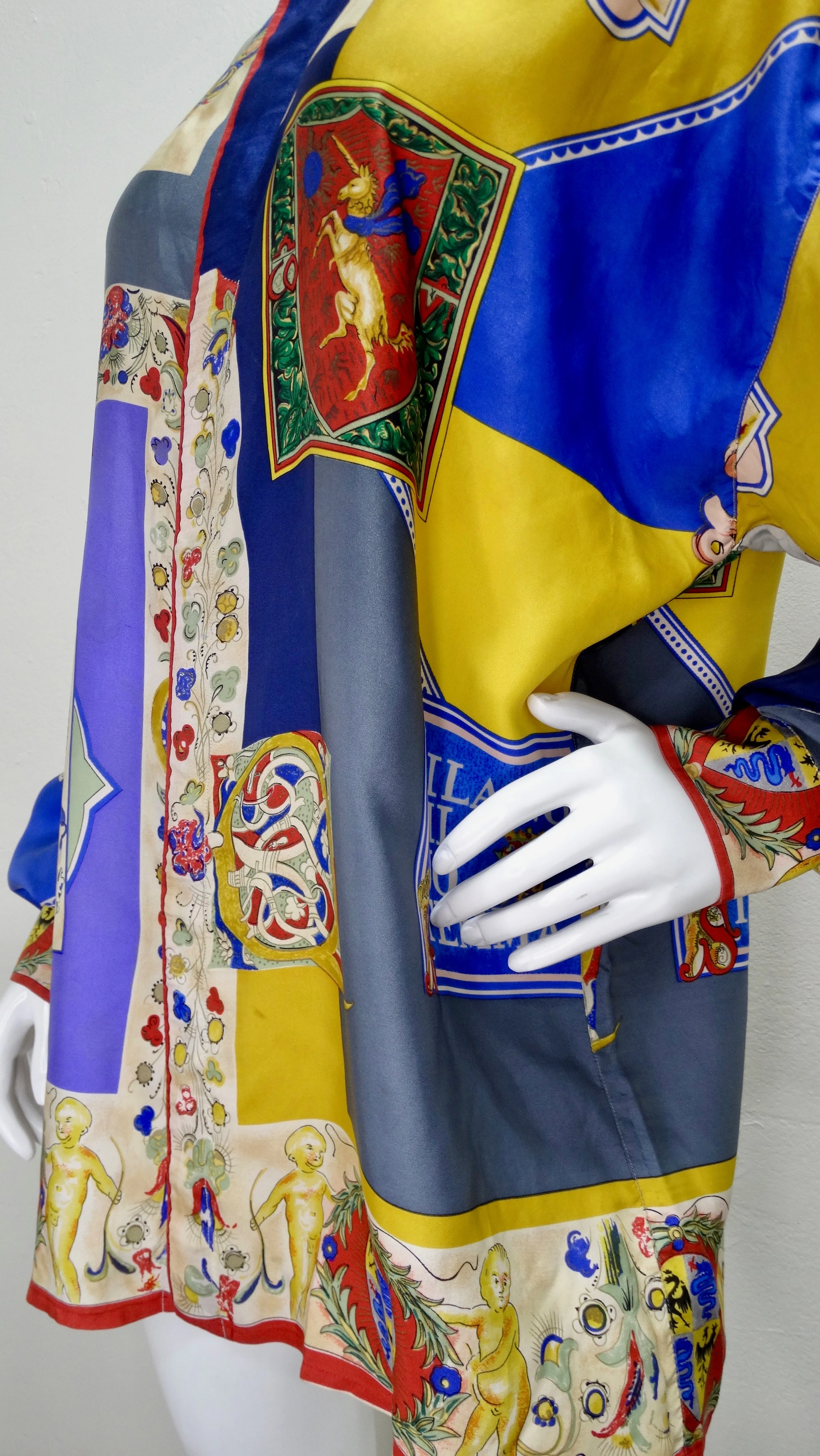 Gianni Versace 1990s Coat of Arms Shirt