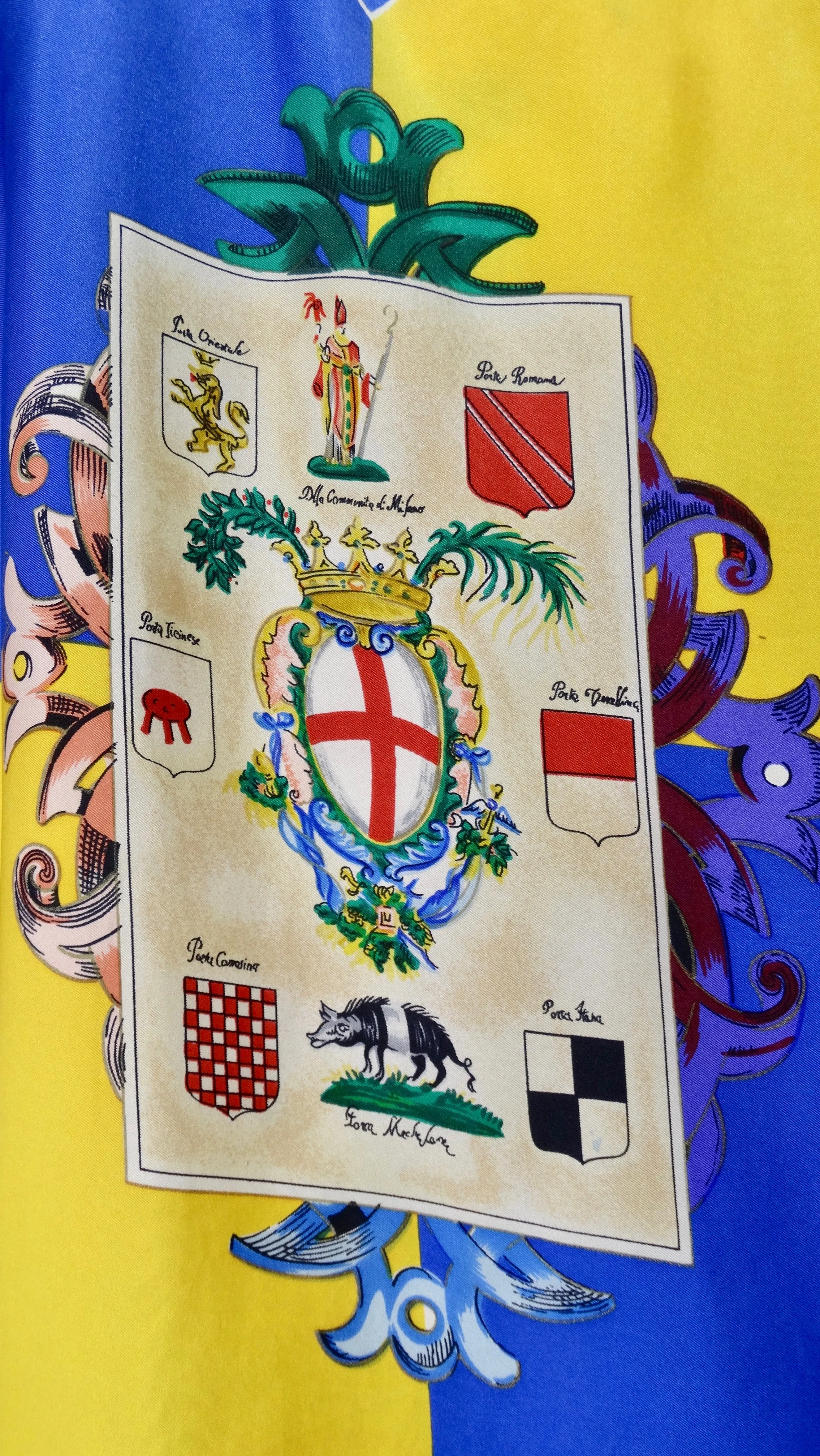 Gianni Versace 1990s Coat of Arms Shirt