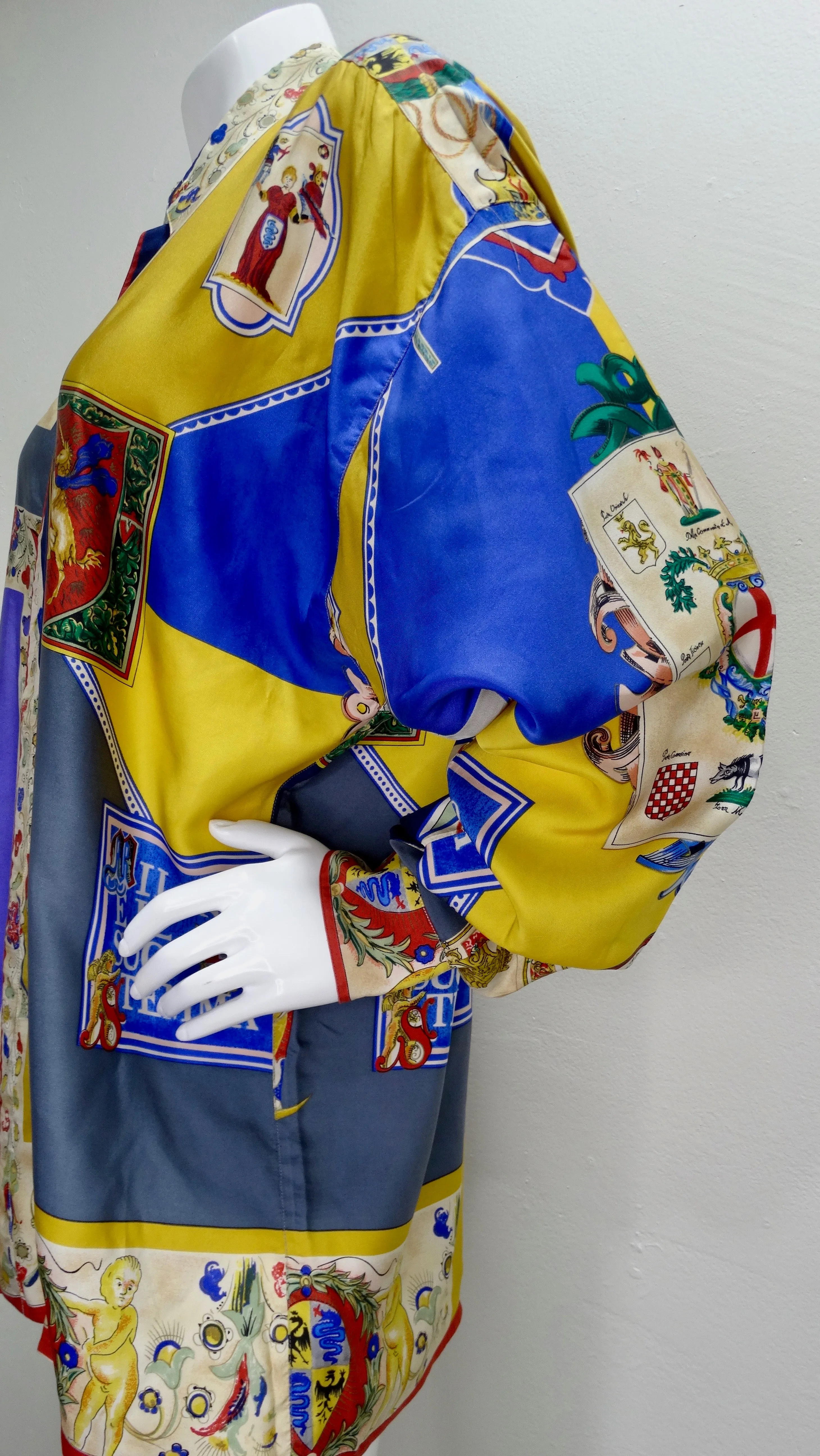 Gianni Versace 1990s Coat of Arms Shirt