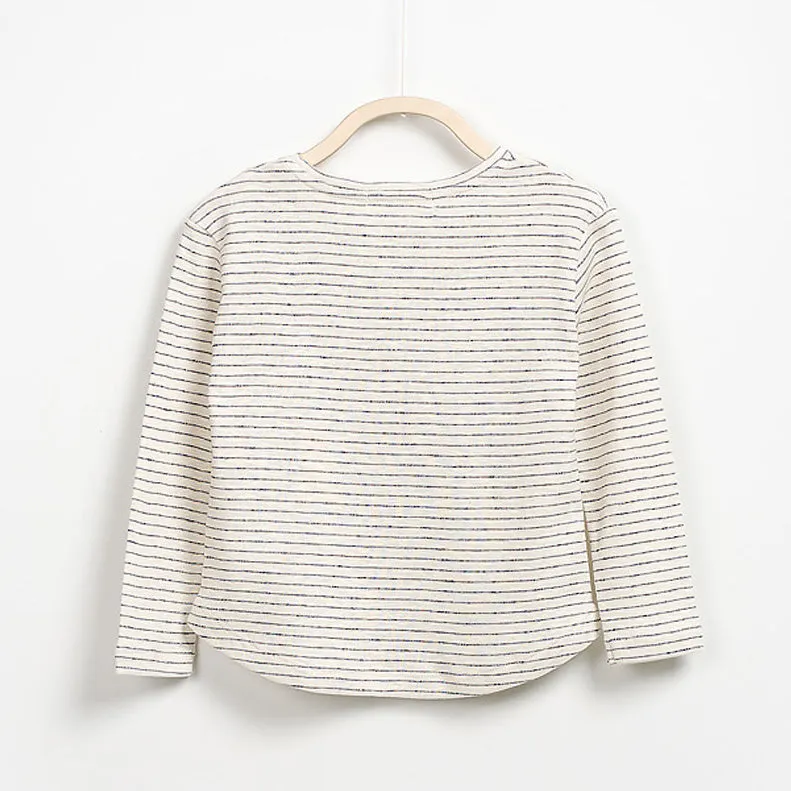 Girls Long Sleeve Striped T-Shirt