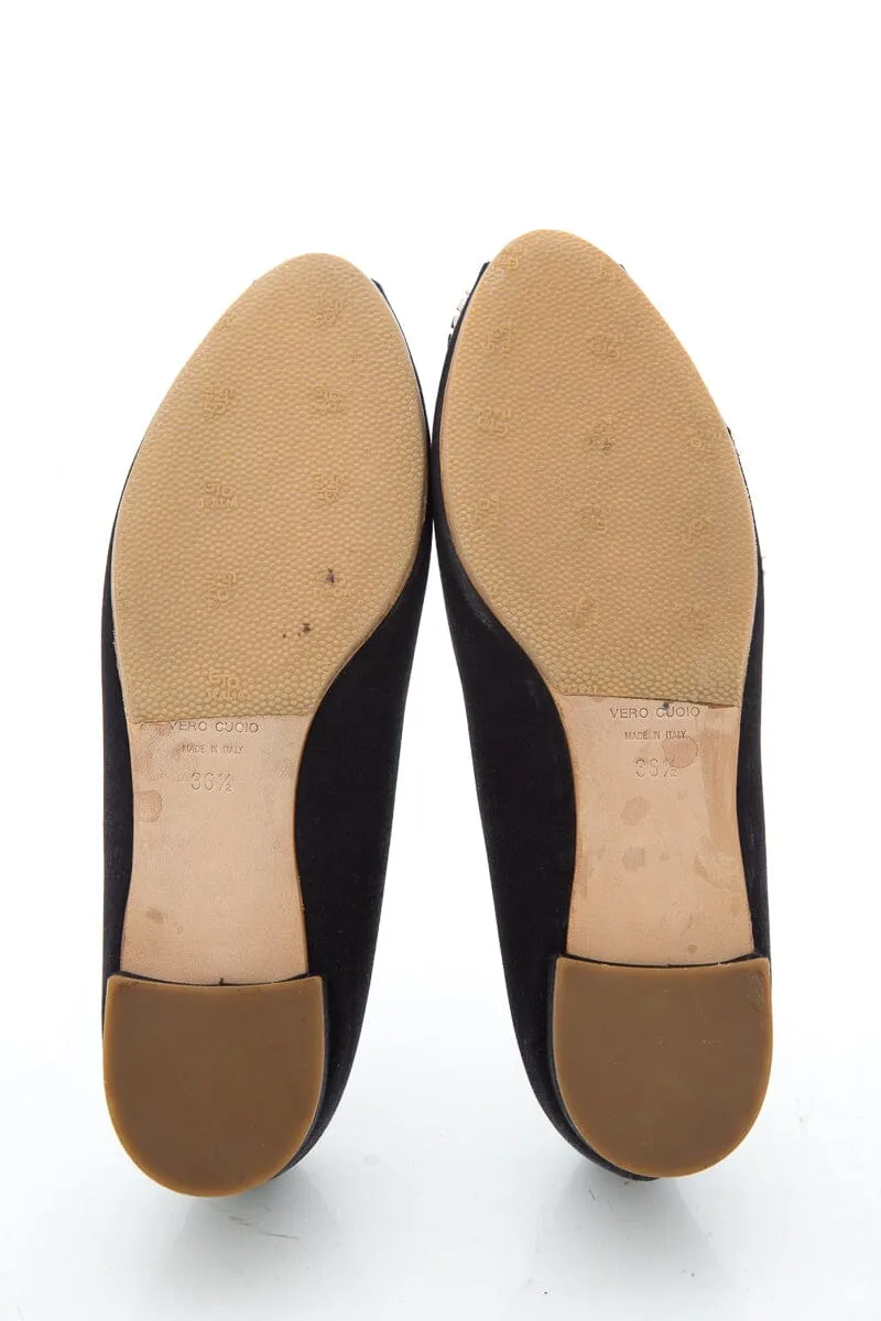 Giuseppe Zanotti Black Flats SZ 36.5