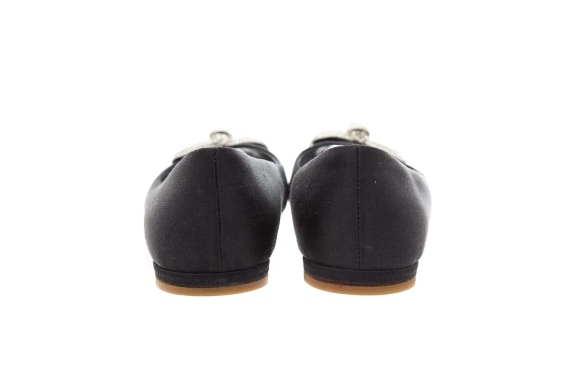 Giuseppe Zanotti Black Flats SZ 36.5