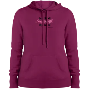 God Shall Supply Ladies Pullover Hooded Sweatshirt