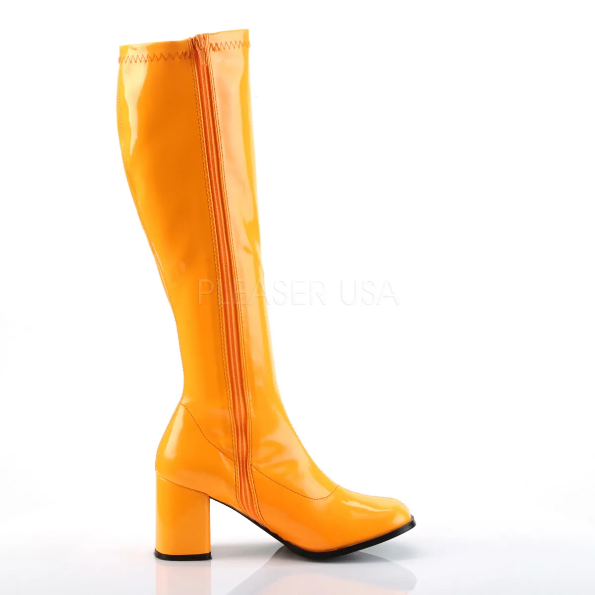 GOGO-300UV  Neon Orange Str Patent