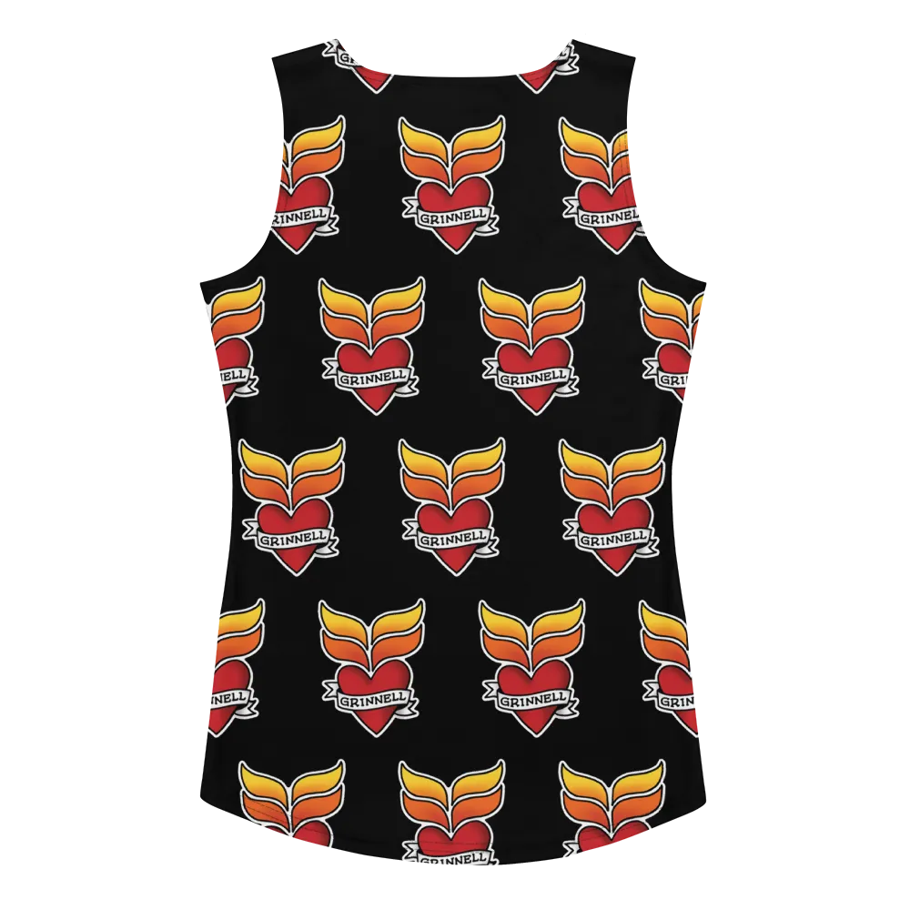 Grinnell Tattoo Print | Women's Tank Top