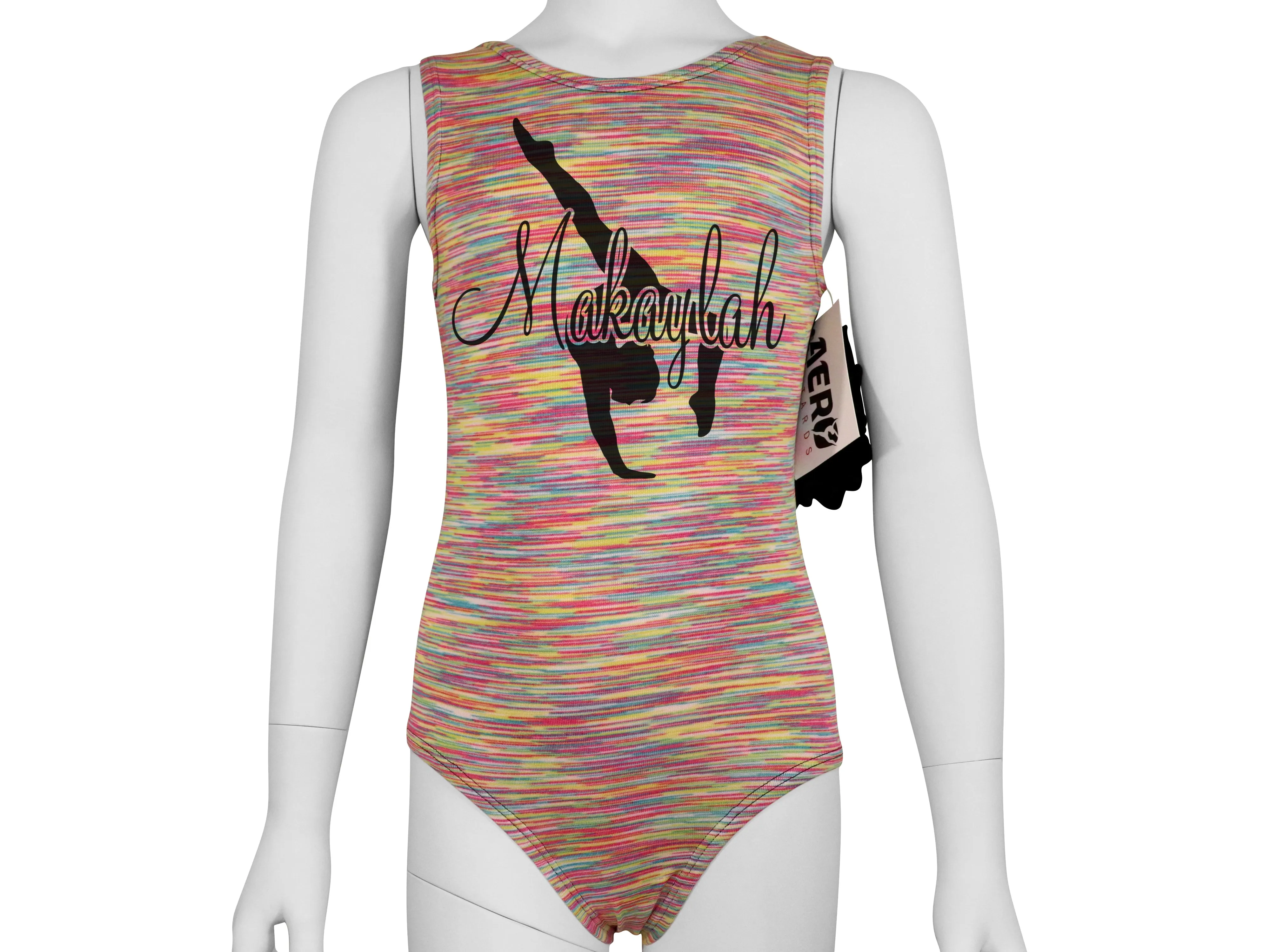 Gymnast Silhouette Leotard