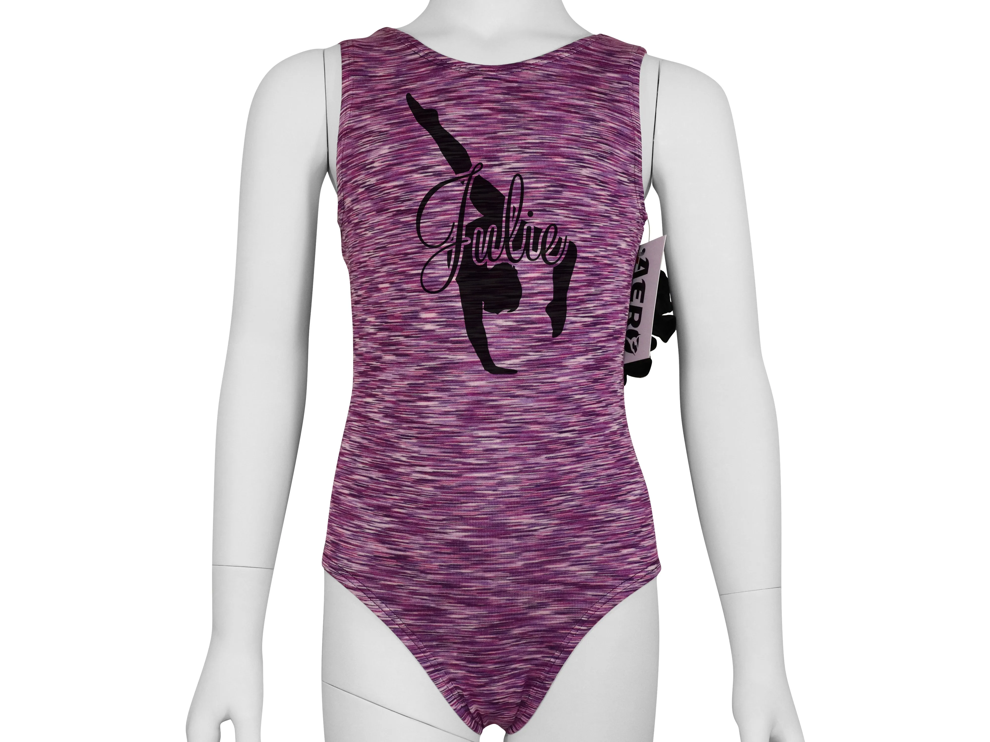 Gymnast Silhouette Leotard