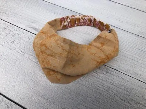 Hand Block Printed Cotton Headbands