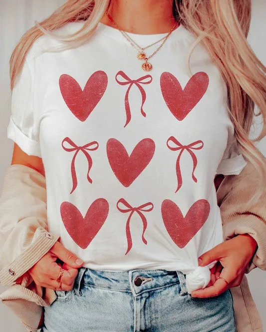 Heart Bow Tee