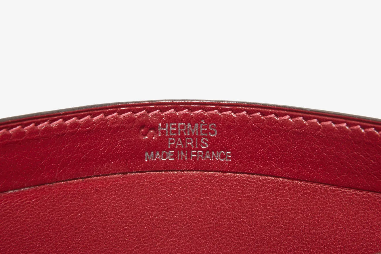 Hermès Calf Leather 'Tuxedo' Wallet