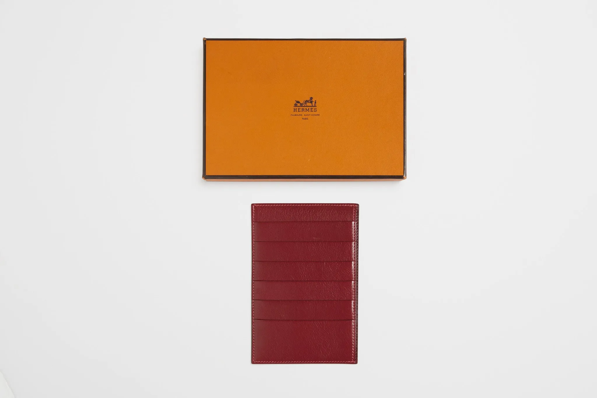 Hermès Calf Leather 'Tuxedo' Wallet
