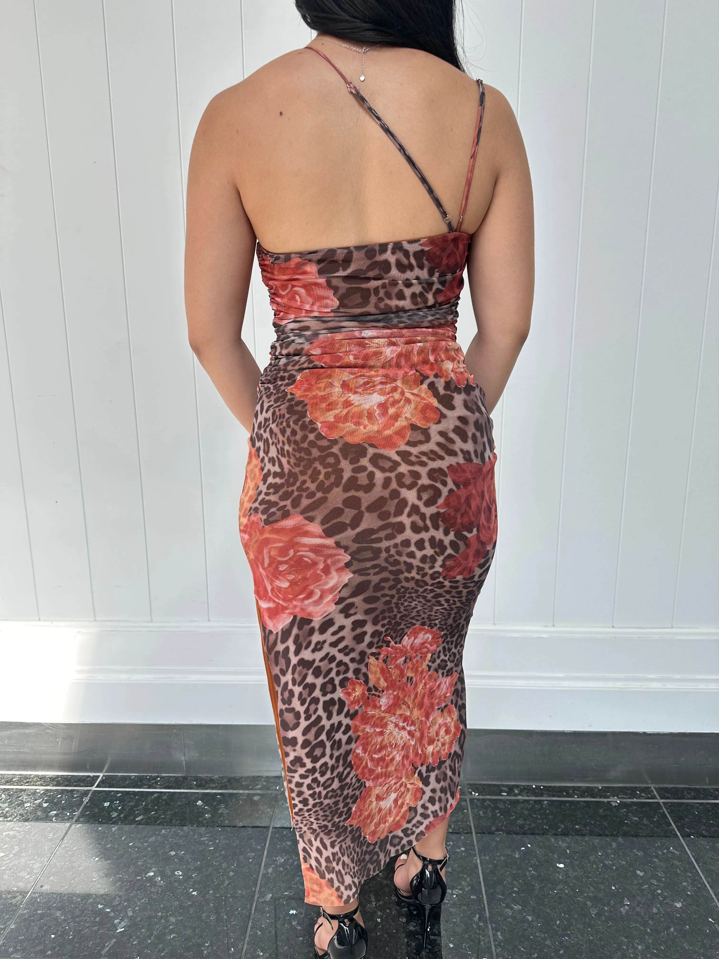 Hint Of Beauty Leopard Dress