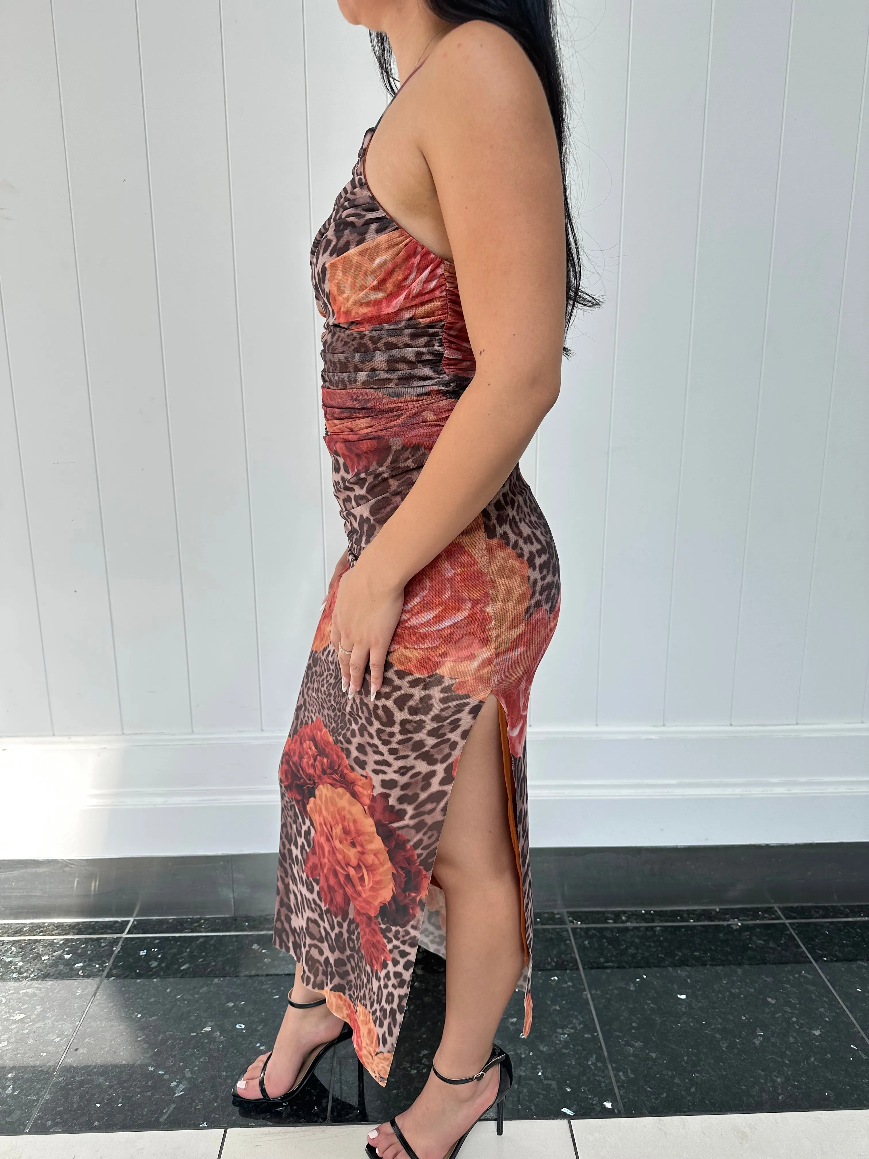 Hint Of Beauty Leopard Dress