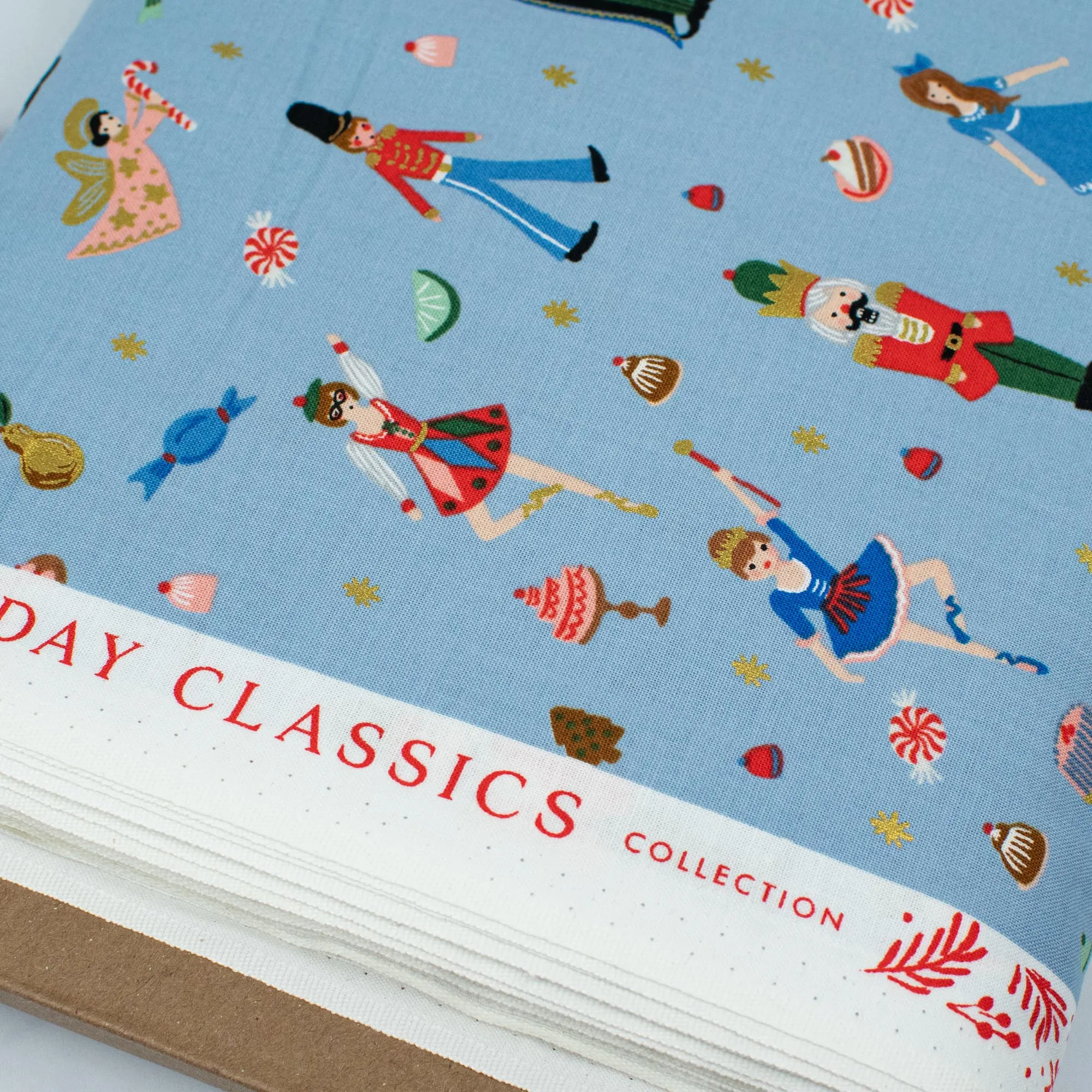 Holiday Classics by Rifle Paper Co. - Land of Sweets - Powder Blue Metallic