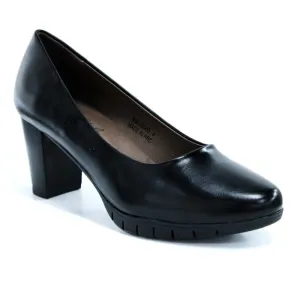 Hush Puppies Soft Style ladies Court Shoes Black