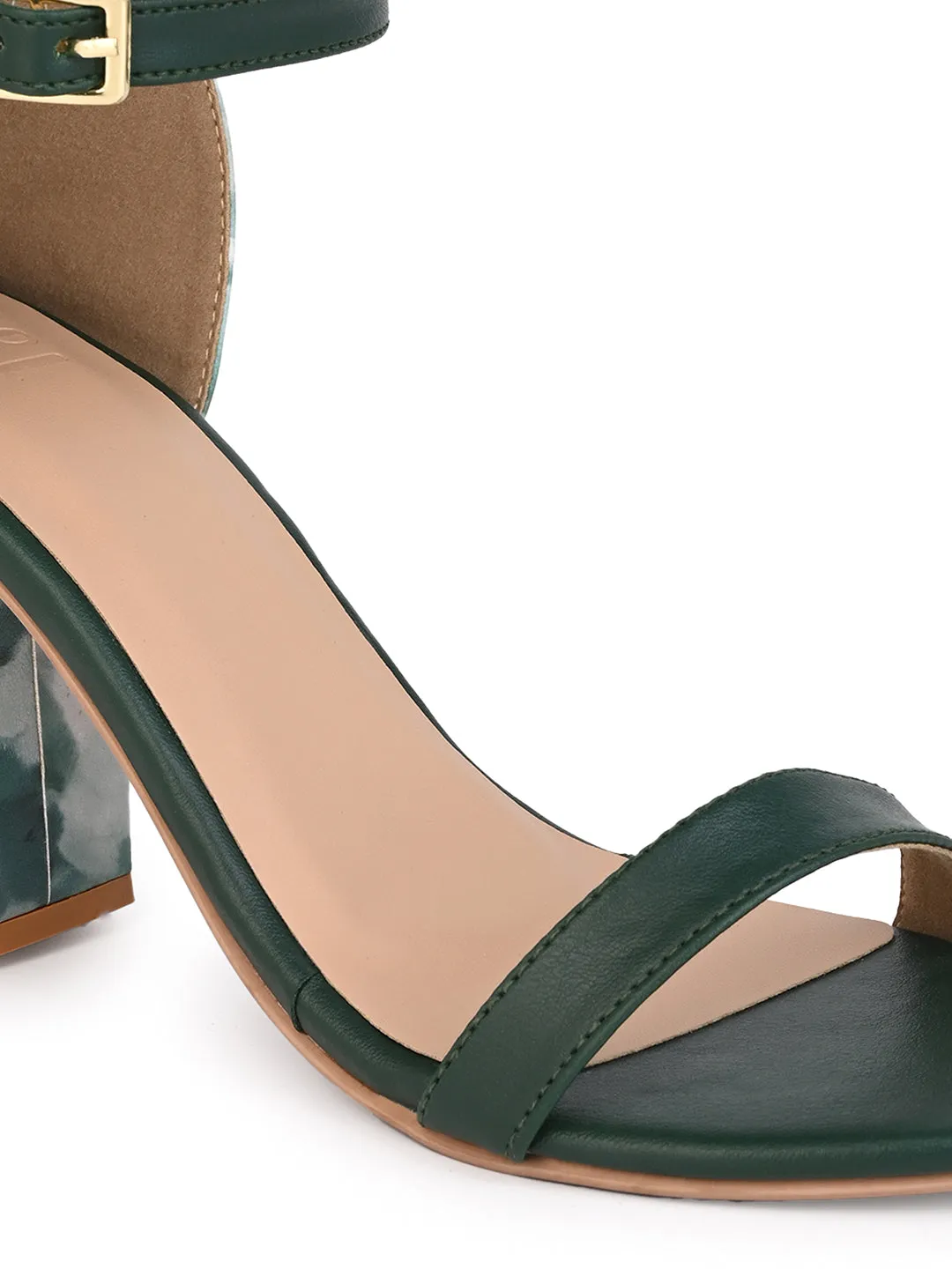Hydes N Hues Block Heels Ankle strap Sandal