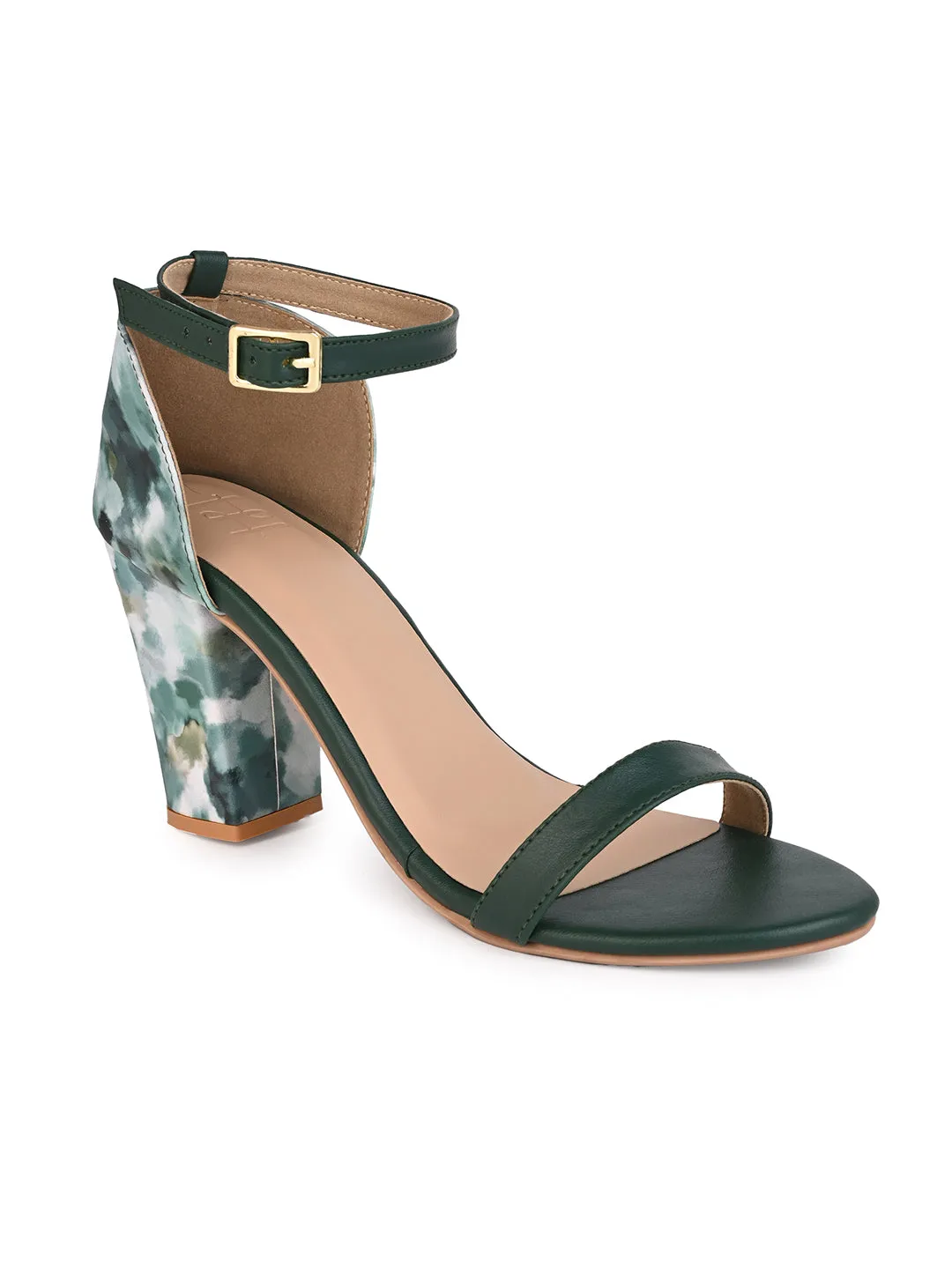 Hydes N Hues Block Heels Ankle strap Sandal