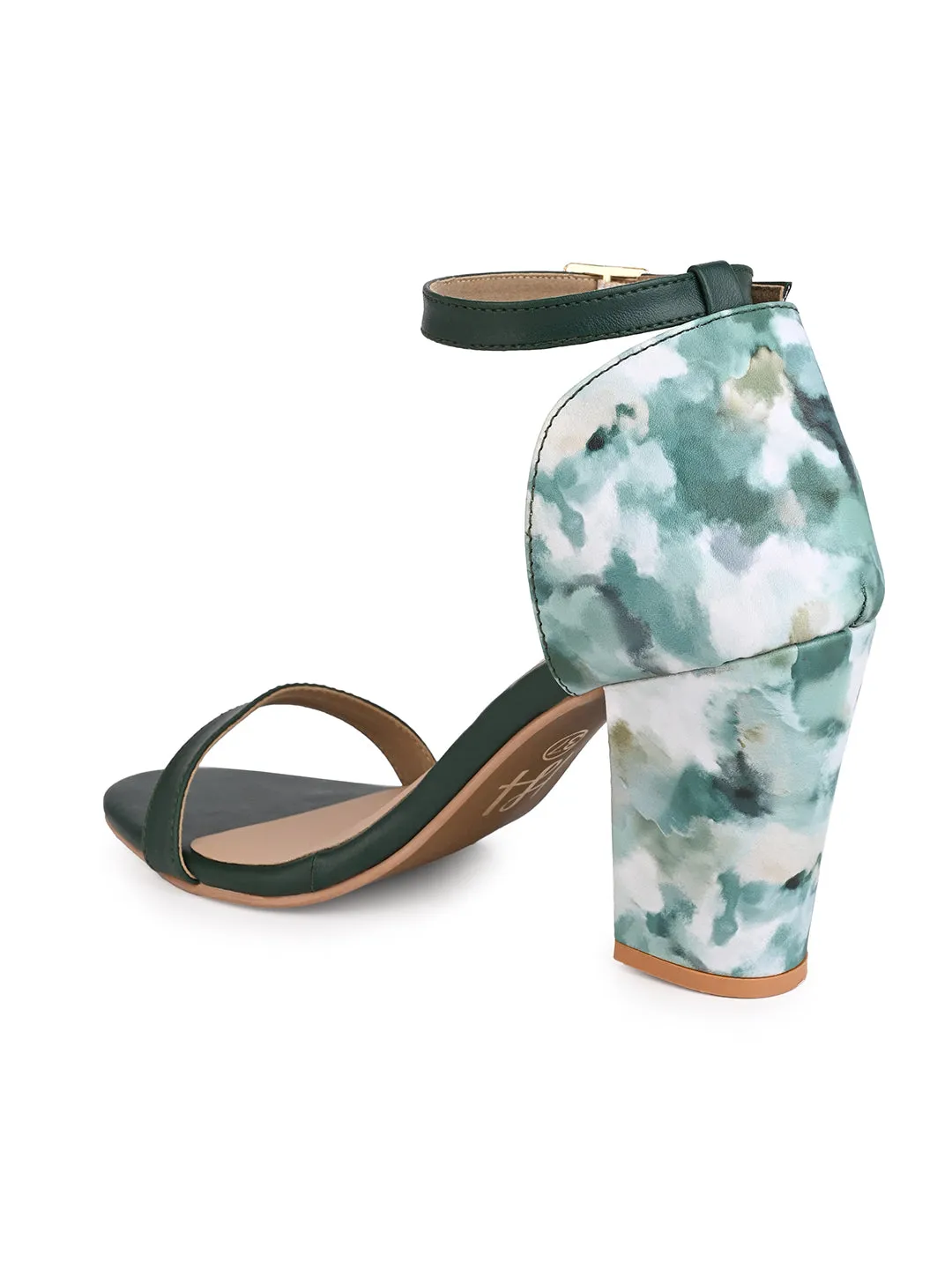 Hydes N Hues Block Heels Ankle strap Sandal