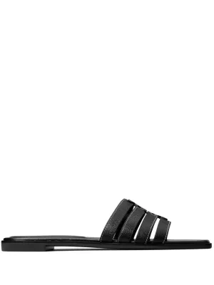 Ines leather cage sandals