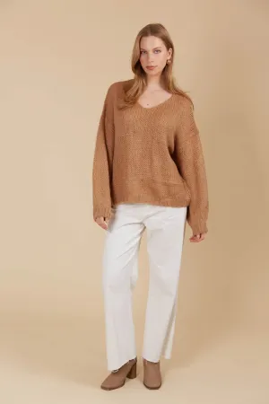 Isle of Mine - Pallas V Neck Jumper