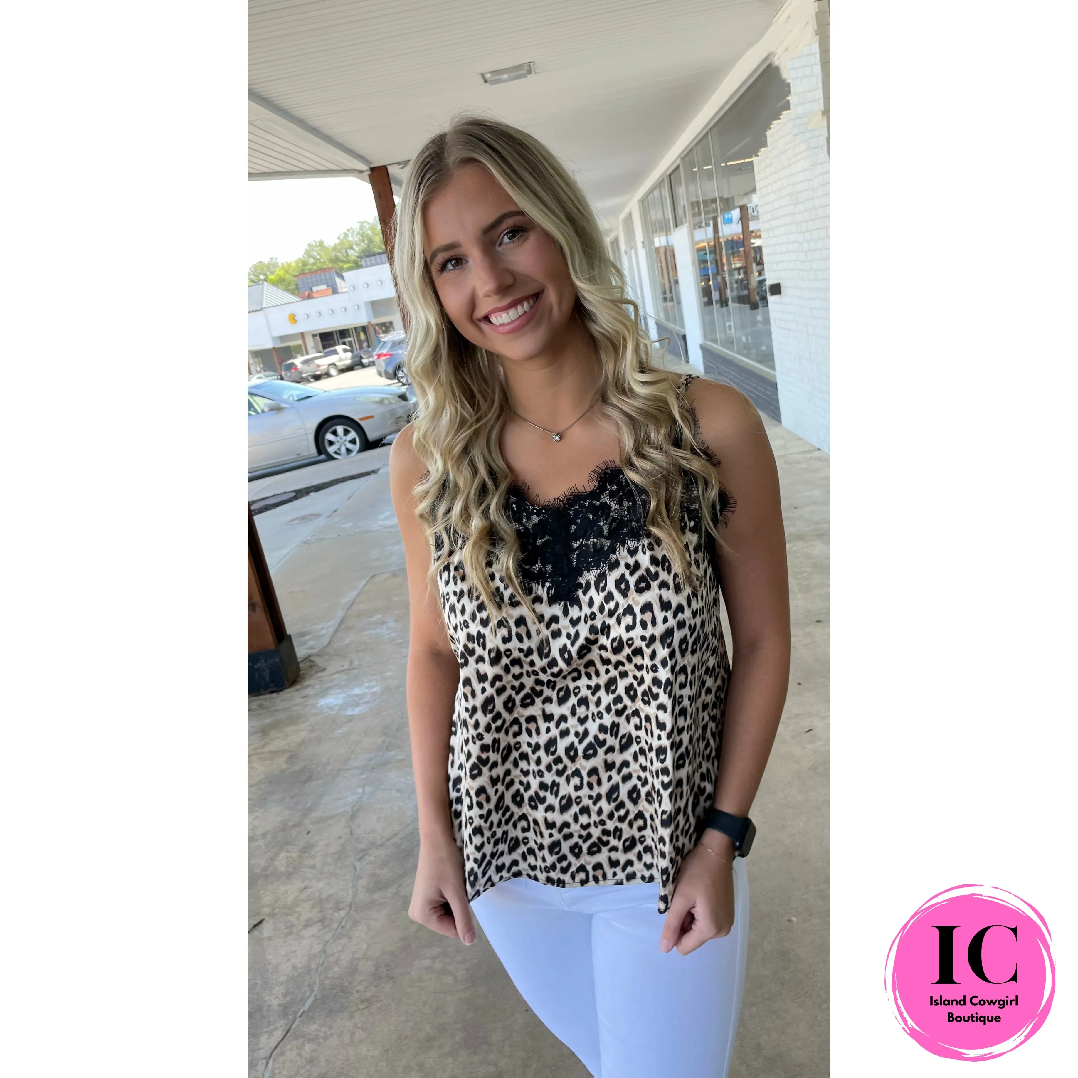 It's All You Leopard Cami