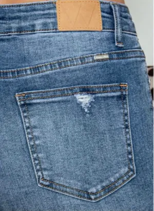 Jenny Light Blue High Rise Flare Jeans