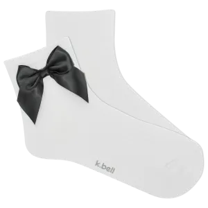 K.Bell Women's Bow Anklet Sock