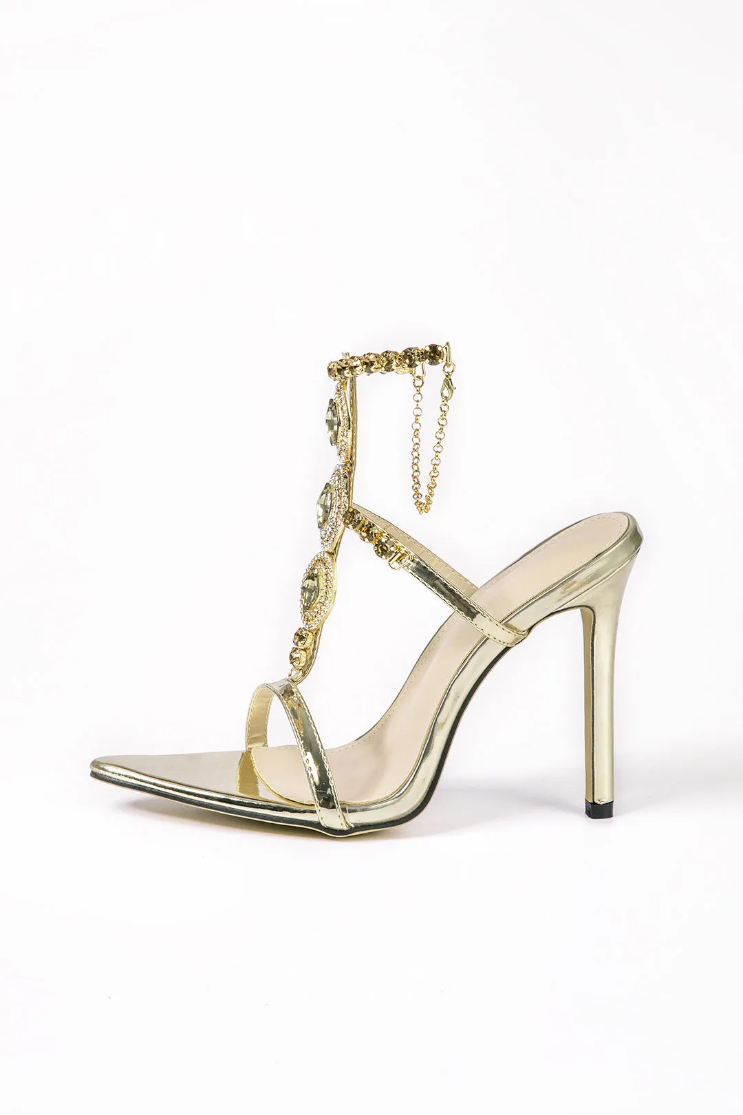 Kelly - Dazzling Rhinestone Design Woman's High Heels