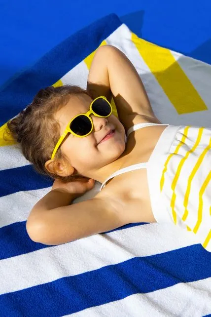 Ki ET LA Sunglasses 2-4 years old WAZZ - Yellow