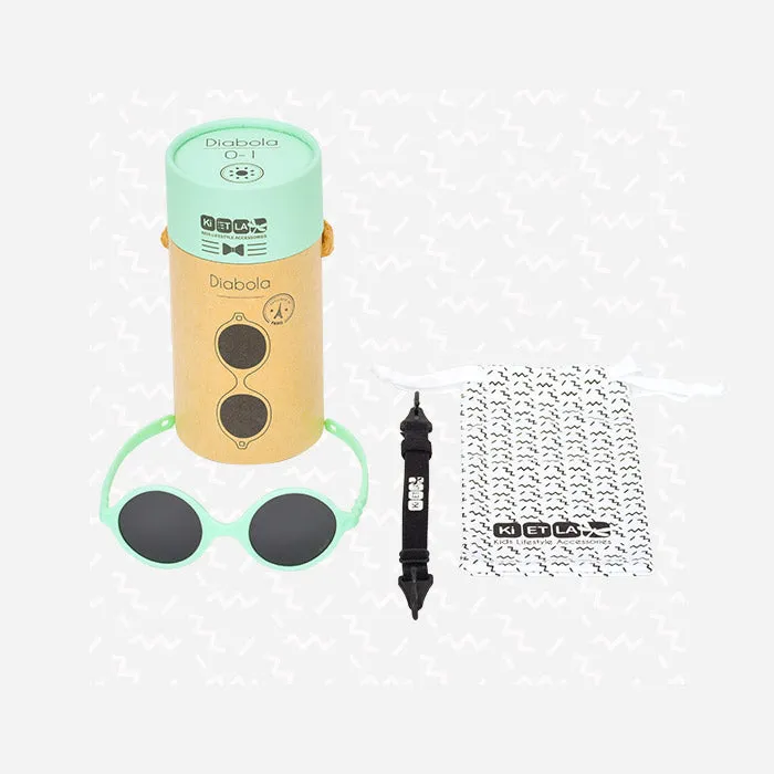 Ki ET LA Sunglasses 2.0 Diabola 0-1 year old - Aqua