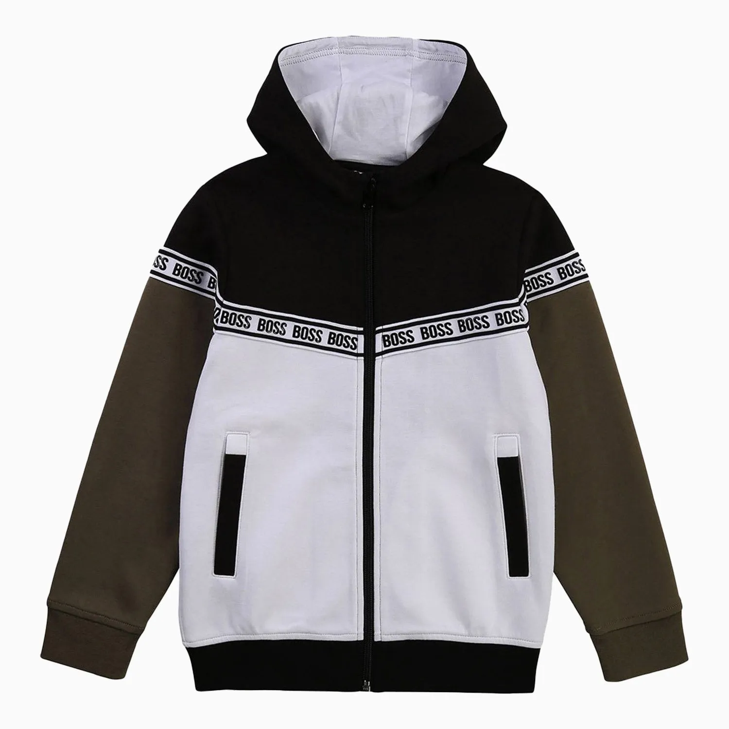 Kid's Block Logo Braid Tracksuit