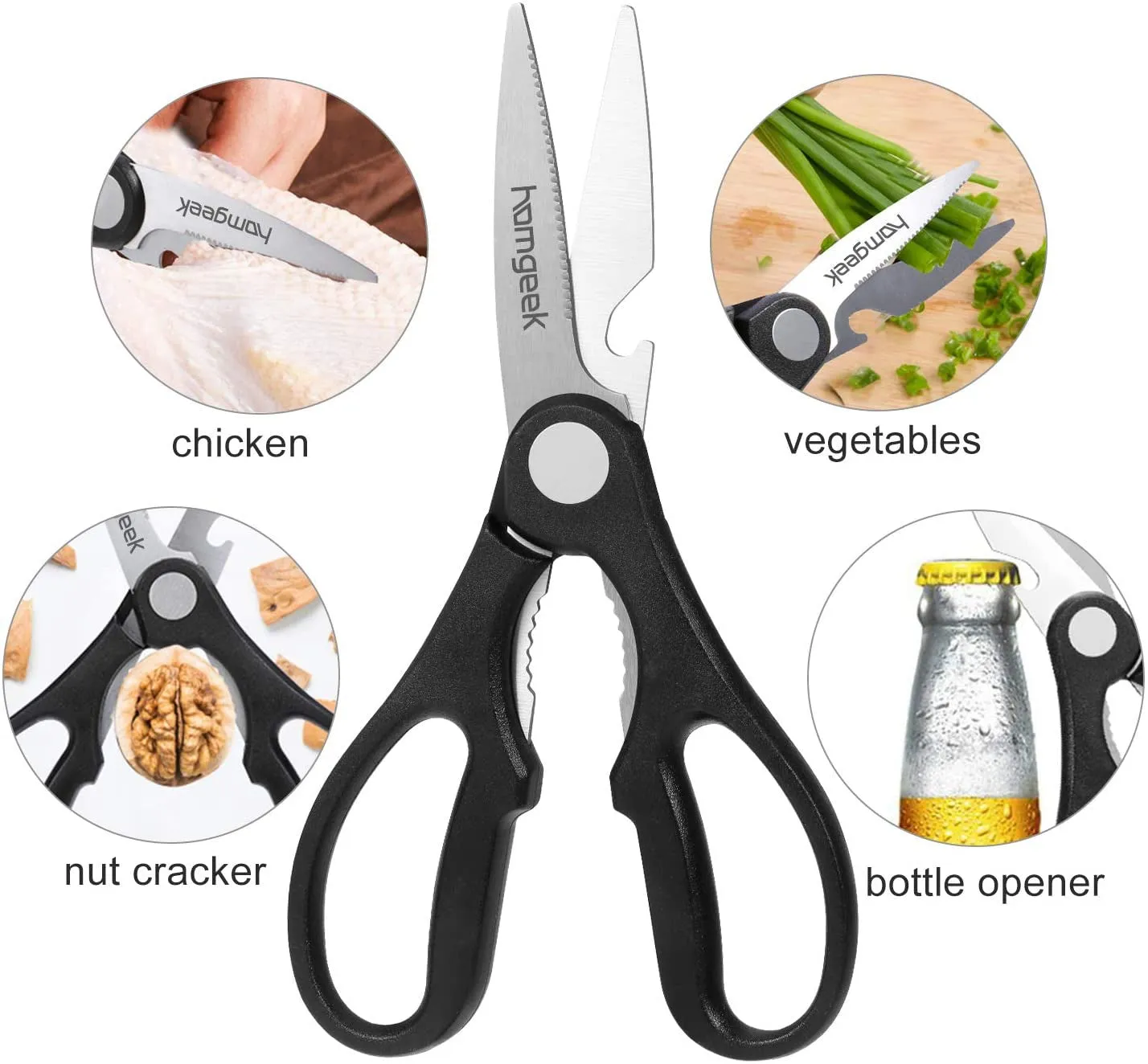 Kitchen Knife Set 15 Pieces with Wooden Block Kitchen Accessories Knife Set