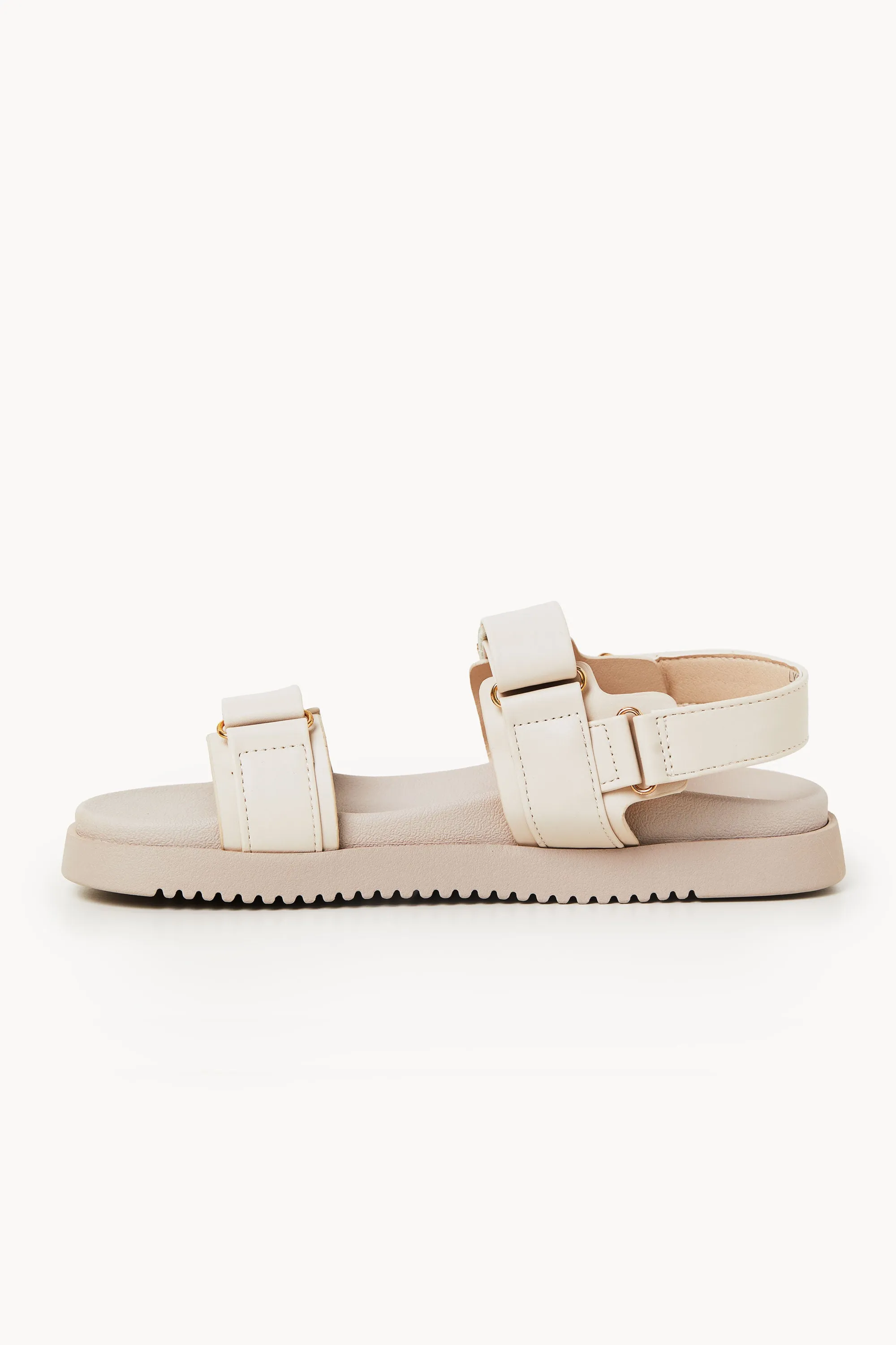 Lenora Ivory Slingback Sandals