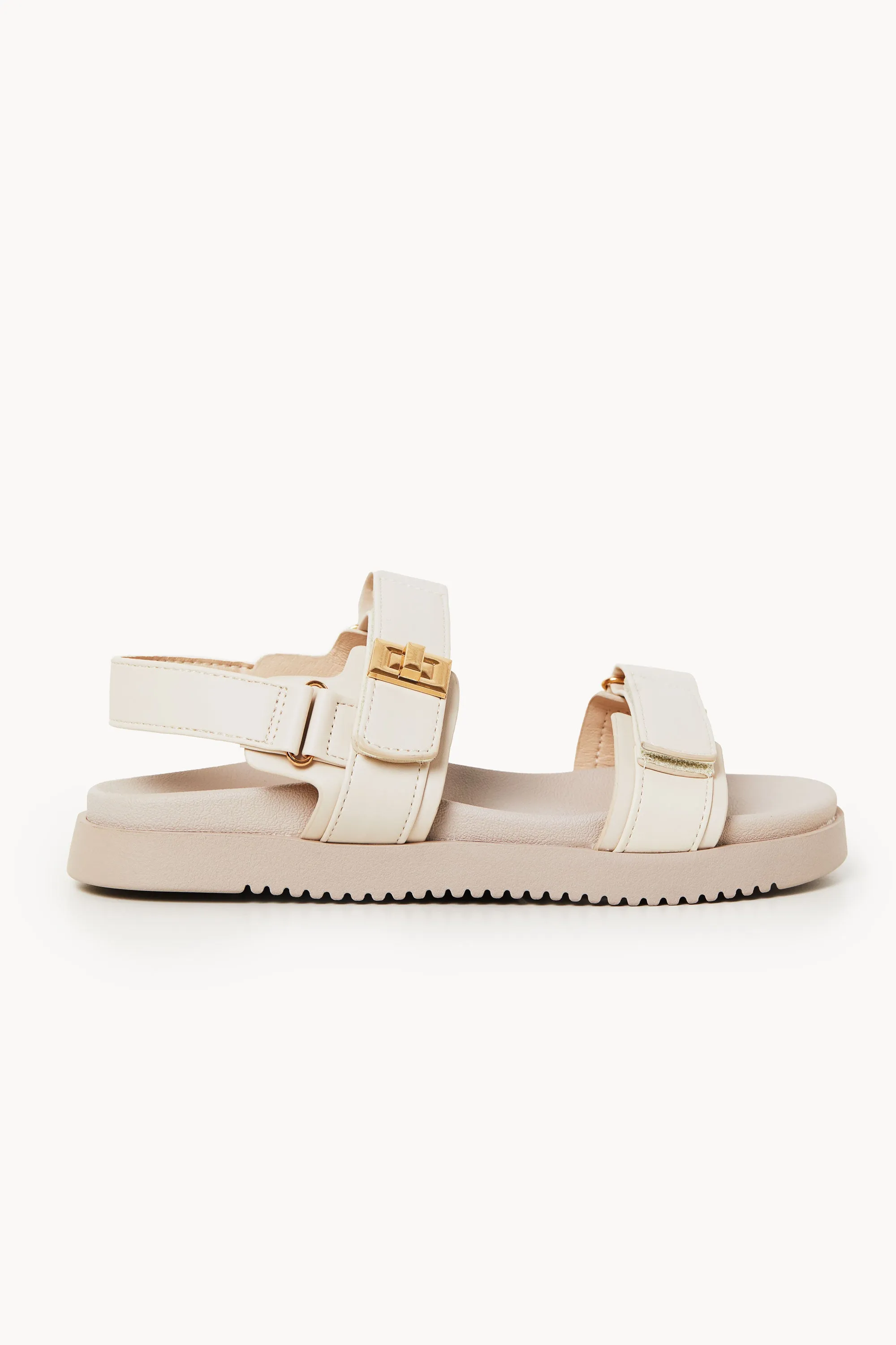 Lenora Ivory Slingback Sandals