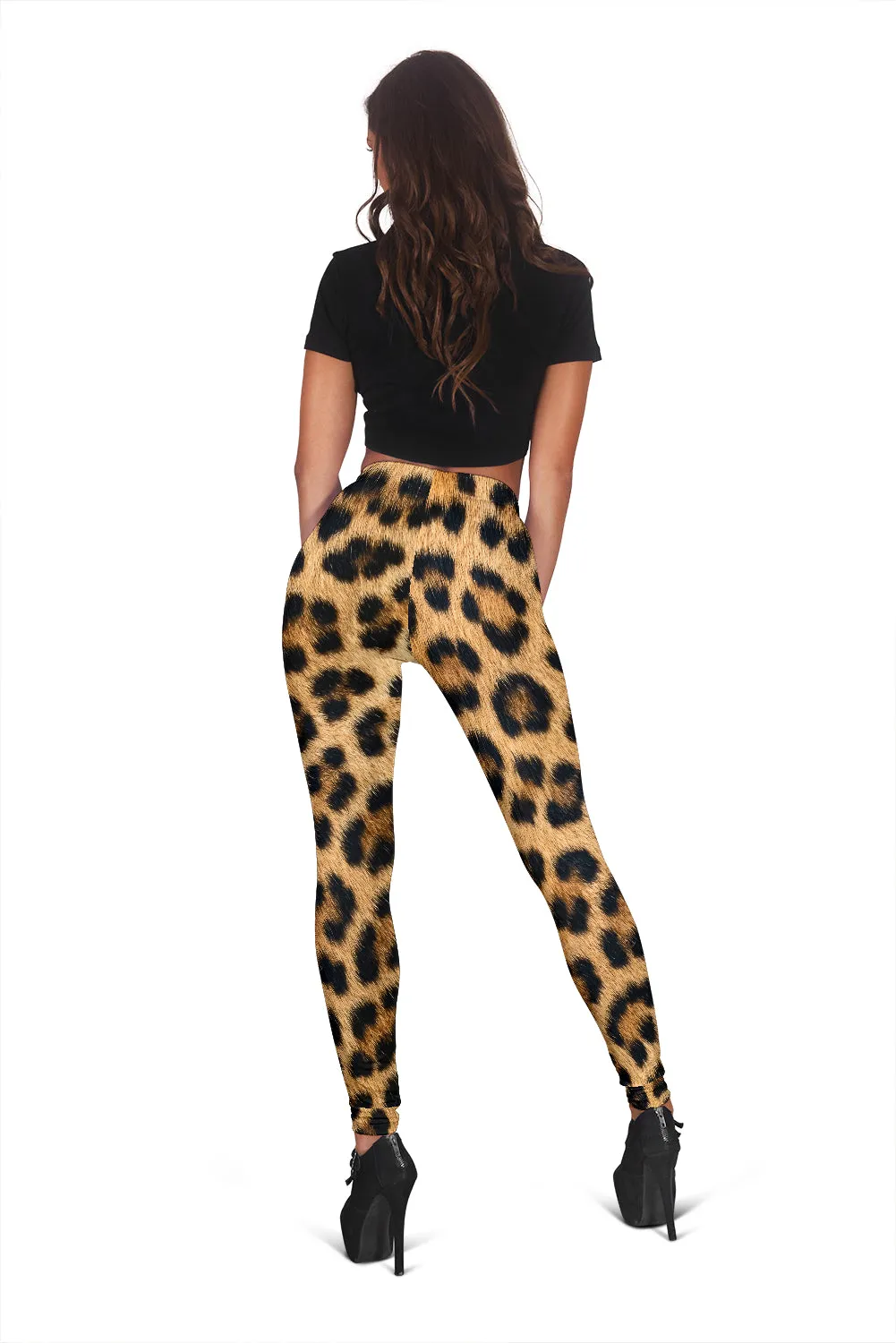 Leopard Print Women's Leggings