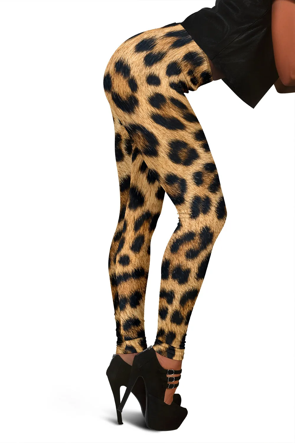 Leopard Print Women's Leggings