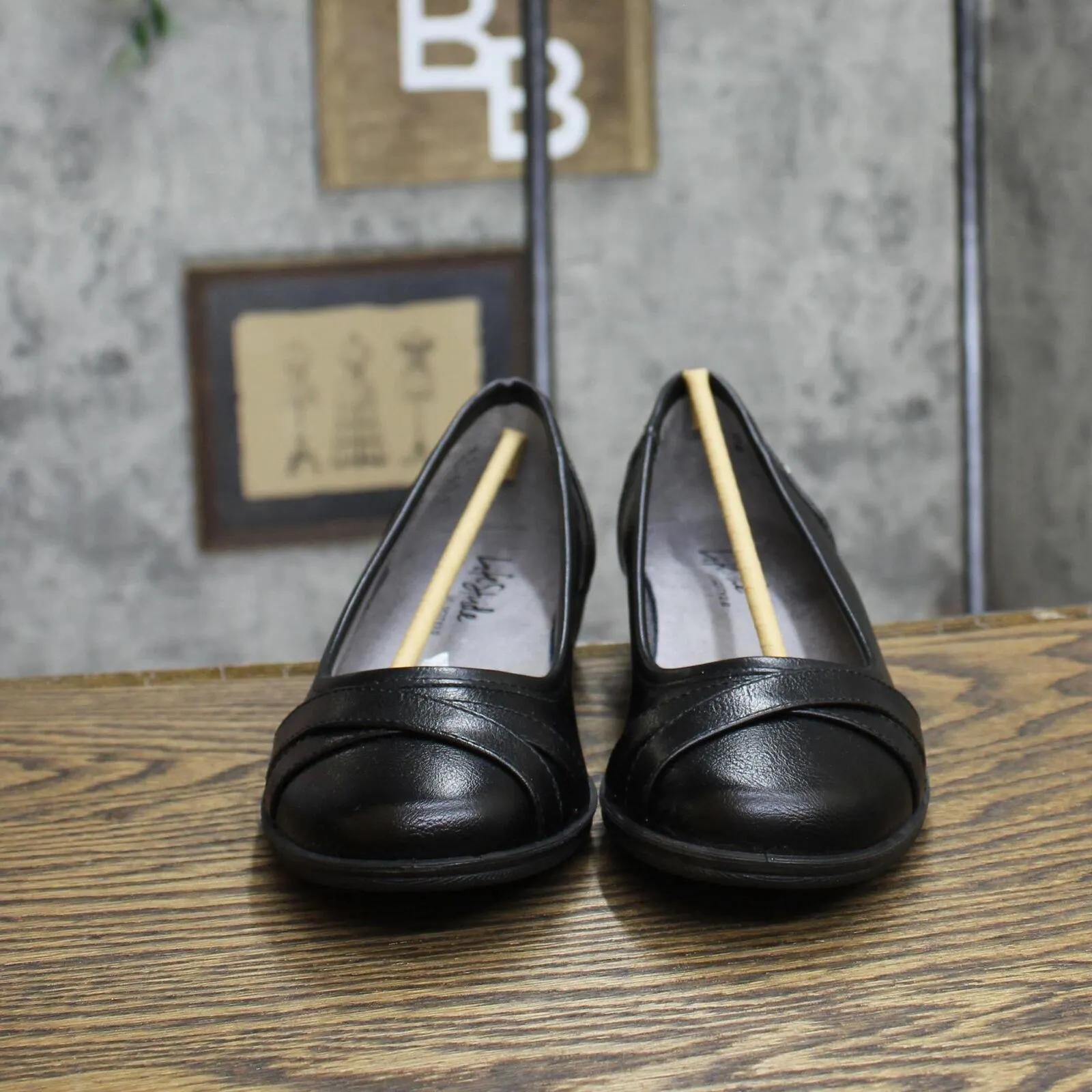 Lifestride Velocity I-Loyal Women's Ballet Flats E3786S1 Black 9M