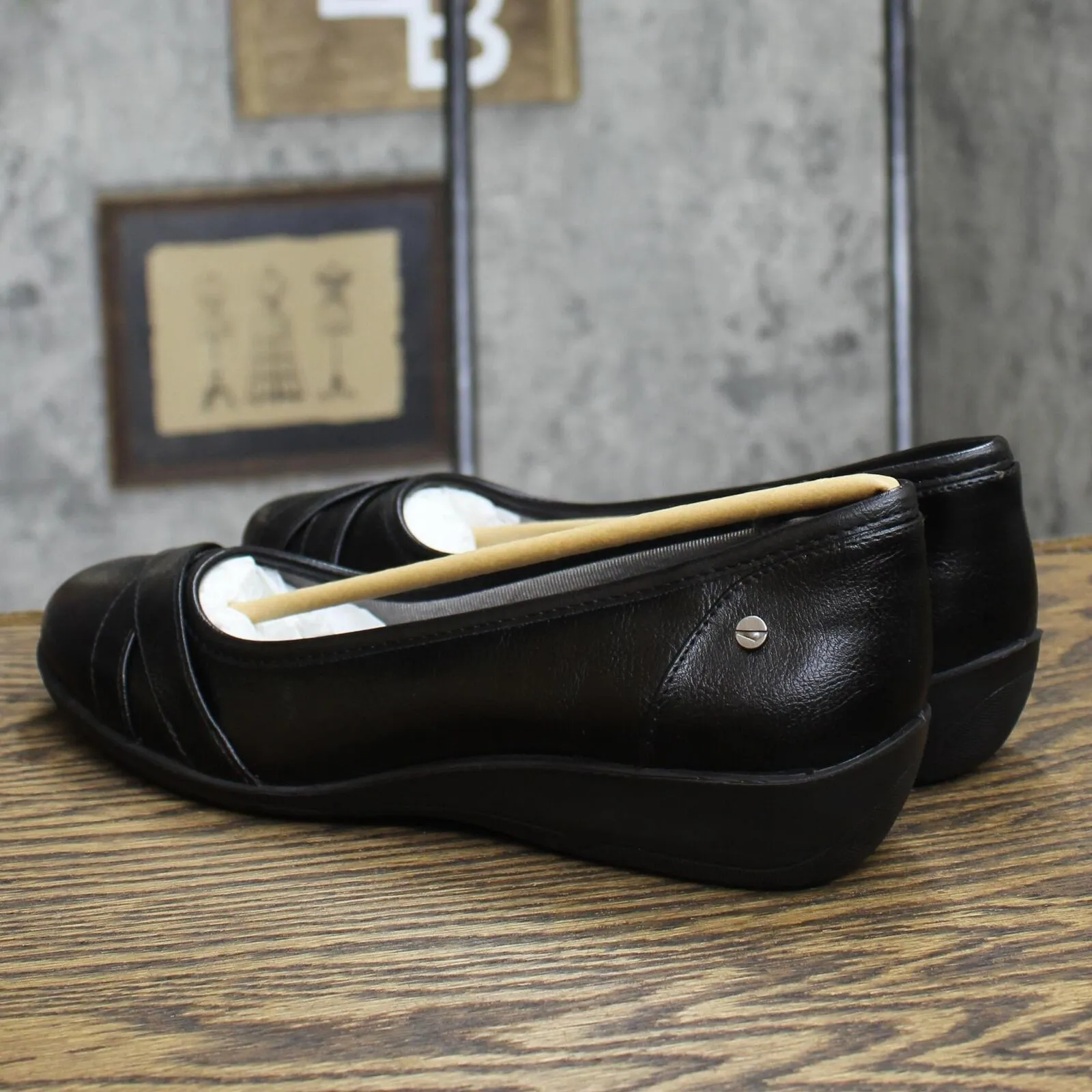 Lifestride Velocity I-Loyal Women's Ballet Flats E3786S1 Black 9M