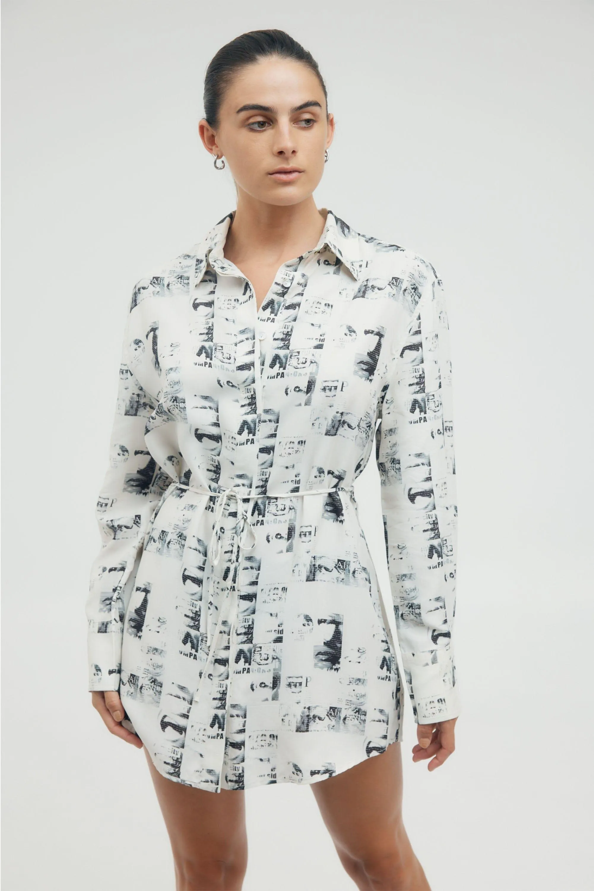 LIP SERVICE OVERSIZED SHIRT DRESS | LIPS